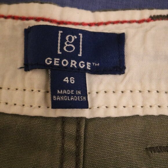 George mens camo cargo shorts size 46 new with tags - Picture 2 of 4